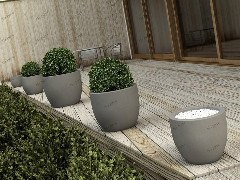 MOBIKA GARDEN Низкий садовый горшок sun-id-1417084