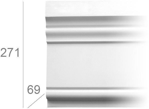 GESSO Гипсовая рама для фасада  3008  - Вид №1