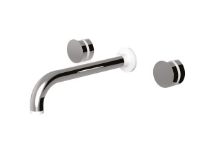 Настенный смеситель для раковины с 3 отверстиями