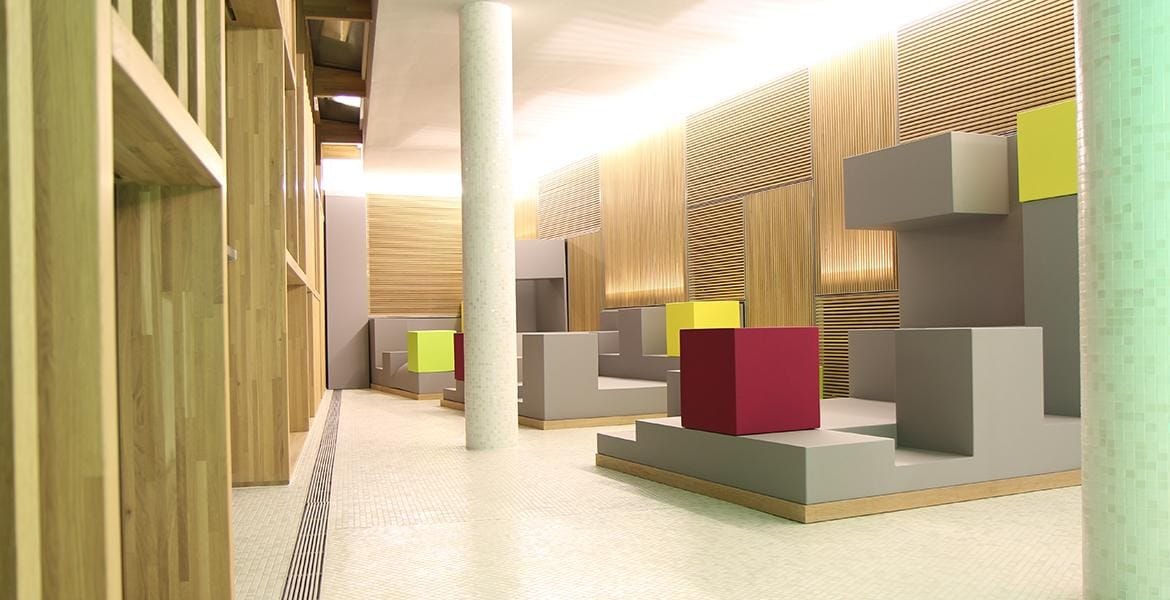 Квадратный пуф из пены QM Quinze & Milan Primary ARCH-00040097 - Вид №5