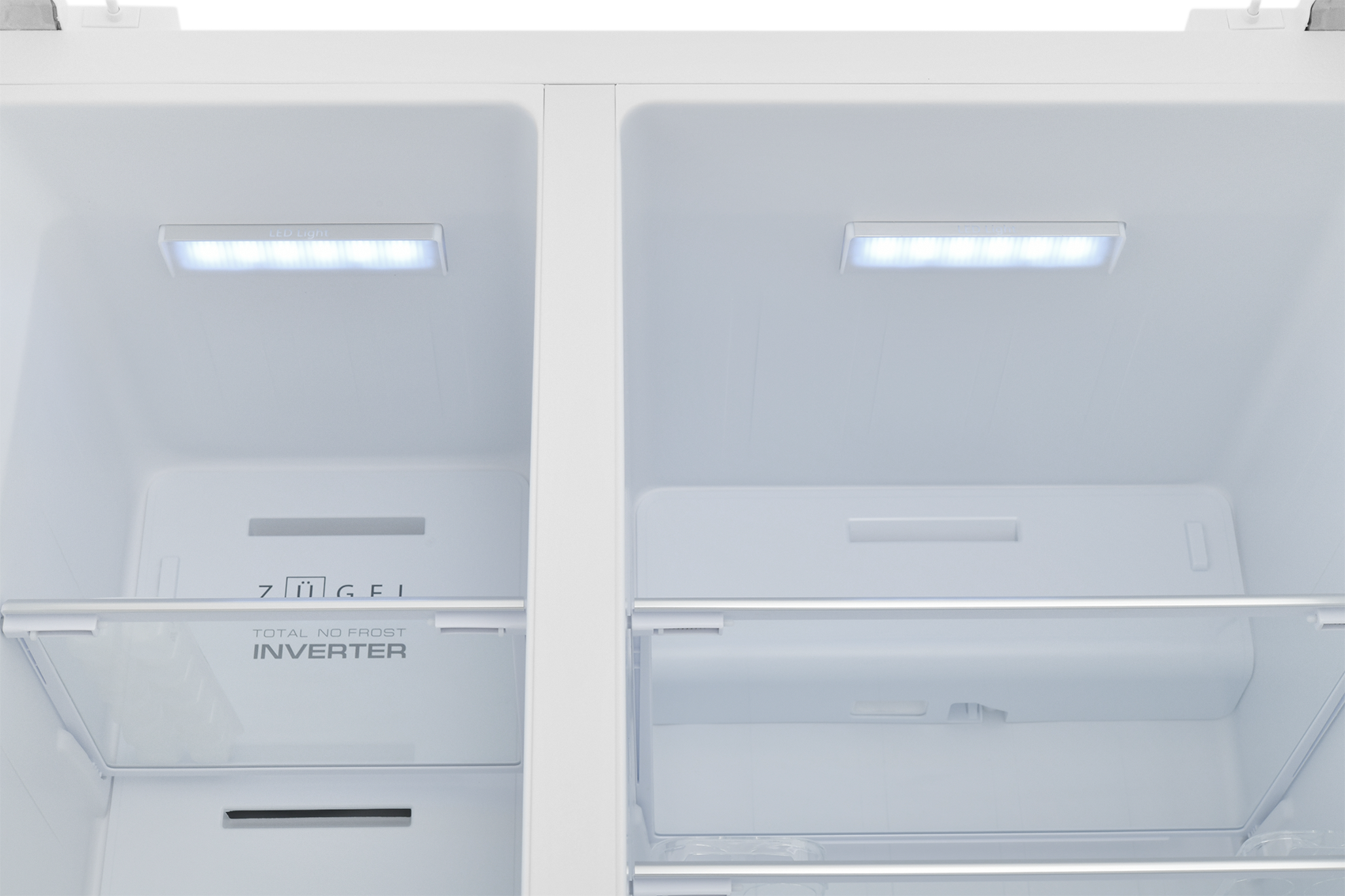 9185194 Холодильник Side by Side   ZUGEL ZRTD459GW белый STDN-0150027 - Вид №13