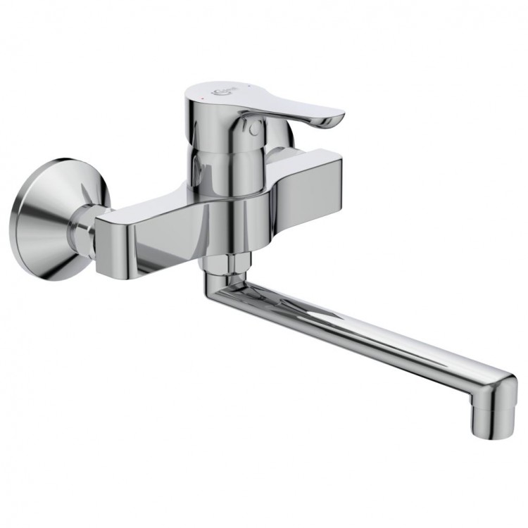BC661AA Настенный смеситель для кухонной мойки Ideal Standard ALPHA