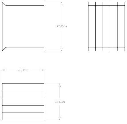 TRIBÙ Сервиз стол из тика Pure sofa 01285 - Вид №4
