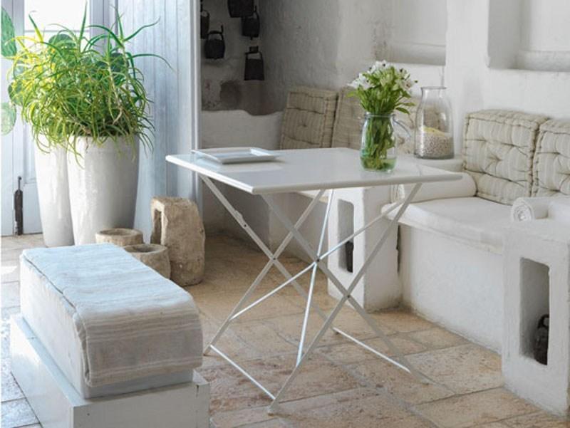 Ethimo Складной металлический садовый стол Flower Fltq4100 - Вид №3