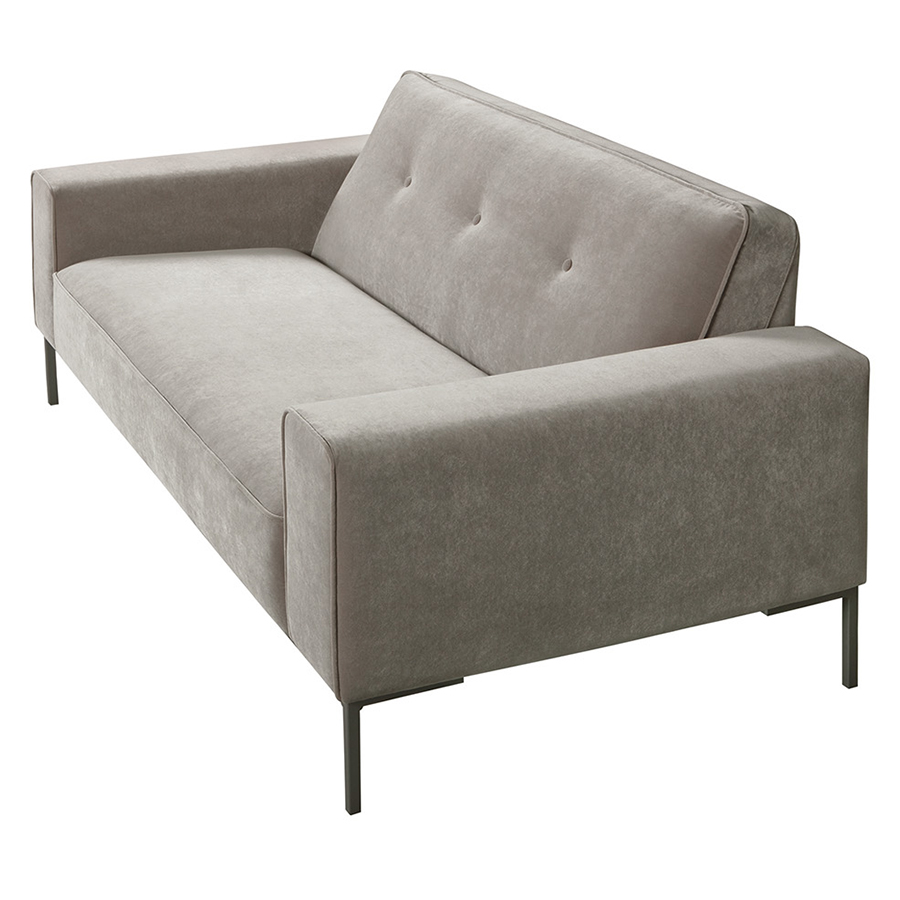 Диван Ville, двухместный, светло-серый Sits S1715 - Вид №8