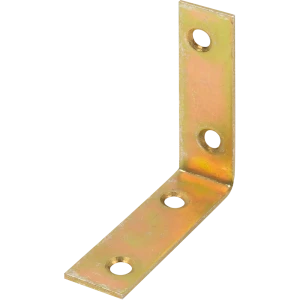 Уголок мебельный GAH ALBERTS KSZ 50x50x15x1.75 желтый цинк