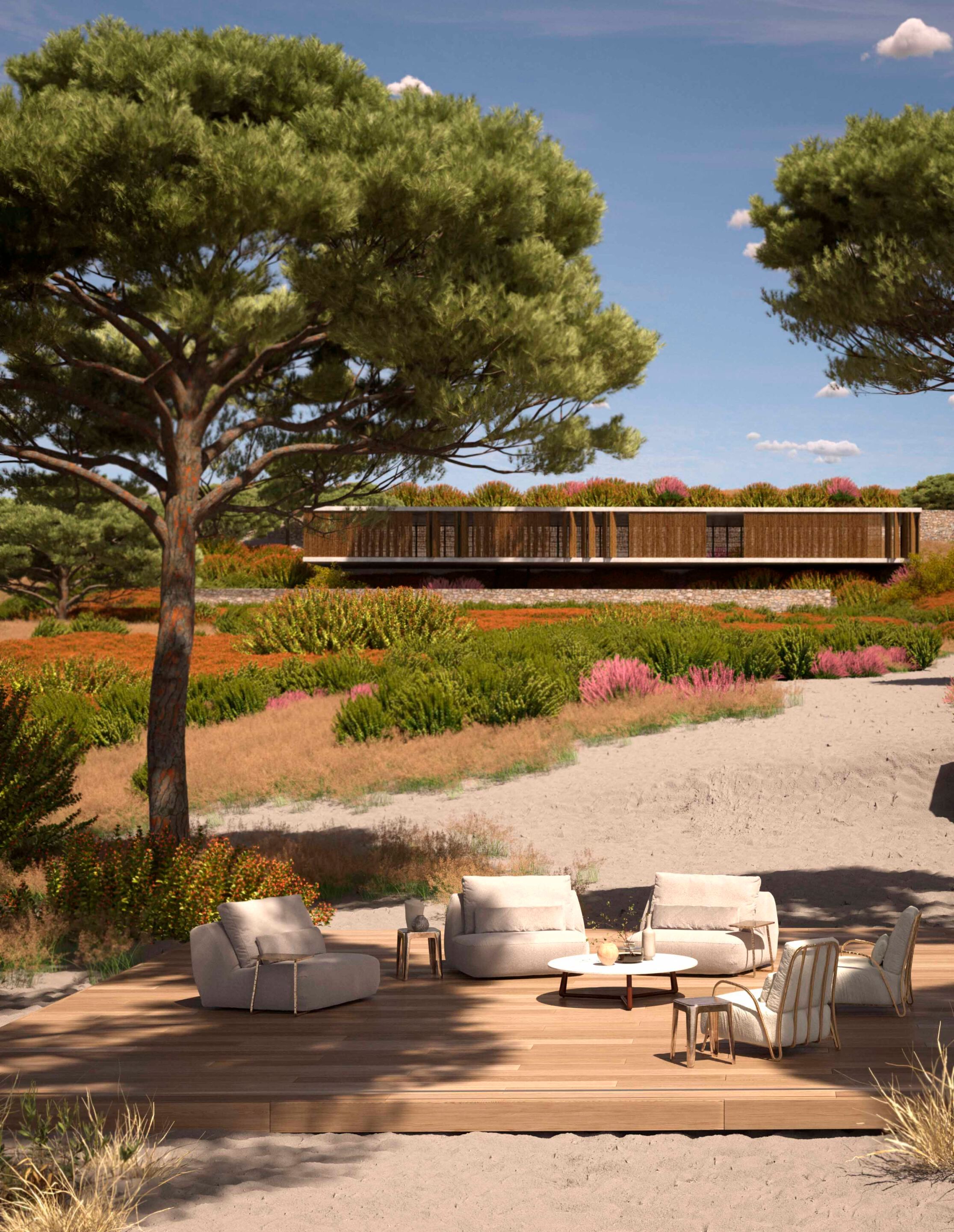 Алюминиевый садовый столик Exteta Moonlight ARCH-00121735 - Вид №5