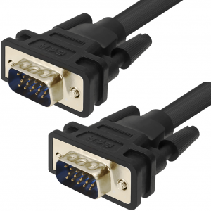 GCR-VM2VM2-15.0m кабель svga 15.0м чёрный, позолоченные контакты, ферритовые кольца, od8.0mm. 15m / 15m premium , 28/28 awg, двойной экран Greenconnect