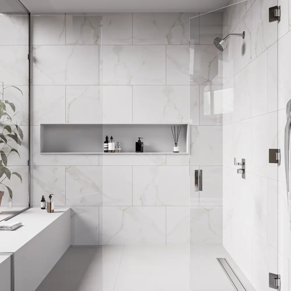 86213717 Стеновая панель ПВХ Artens Сприн белый 700x420x3.6 мм 2.058 м² 7шт STLM-1013456  - Вид №5