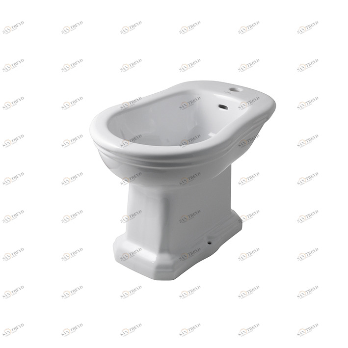 Биде с крепежным комплектом 100090790 - N381000036.  Atlantic NOKEN 100232034  WHITE