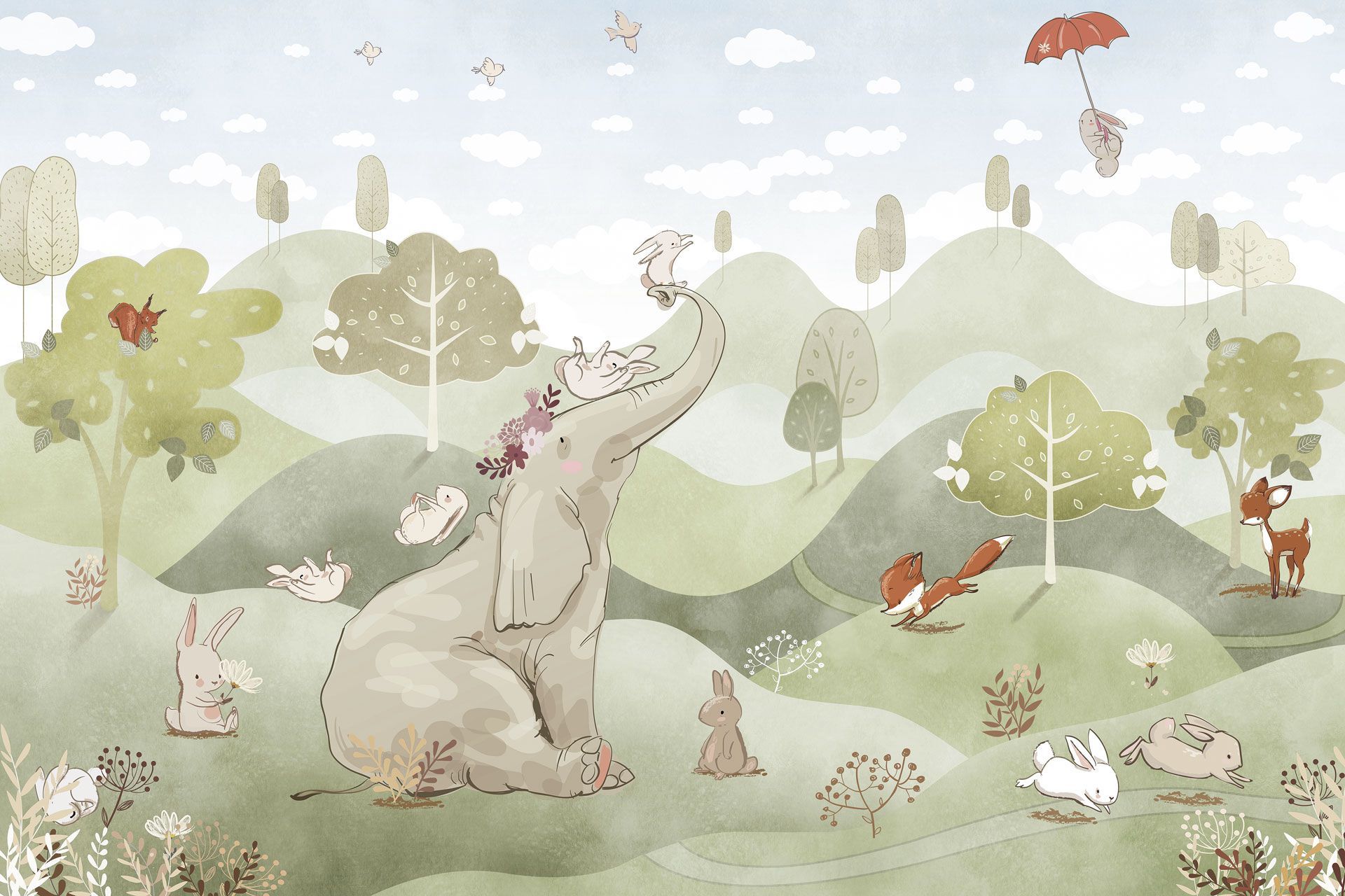 Панорамные обои для детей Rimura 2025 ARCH-00052222 - Вид №5