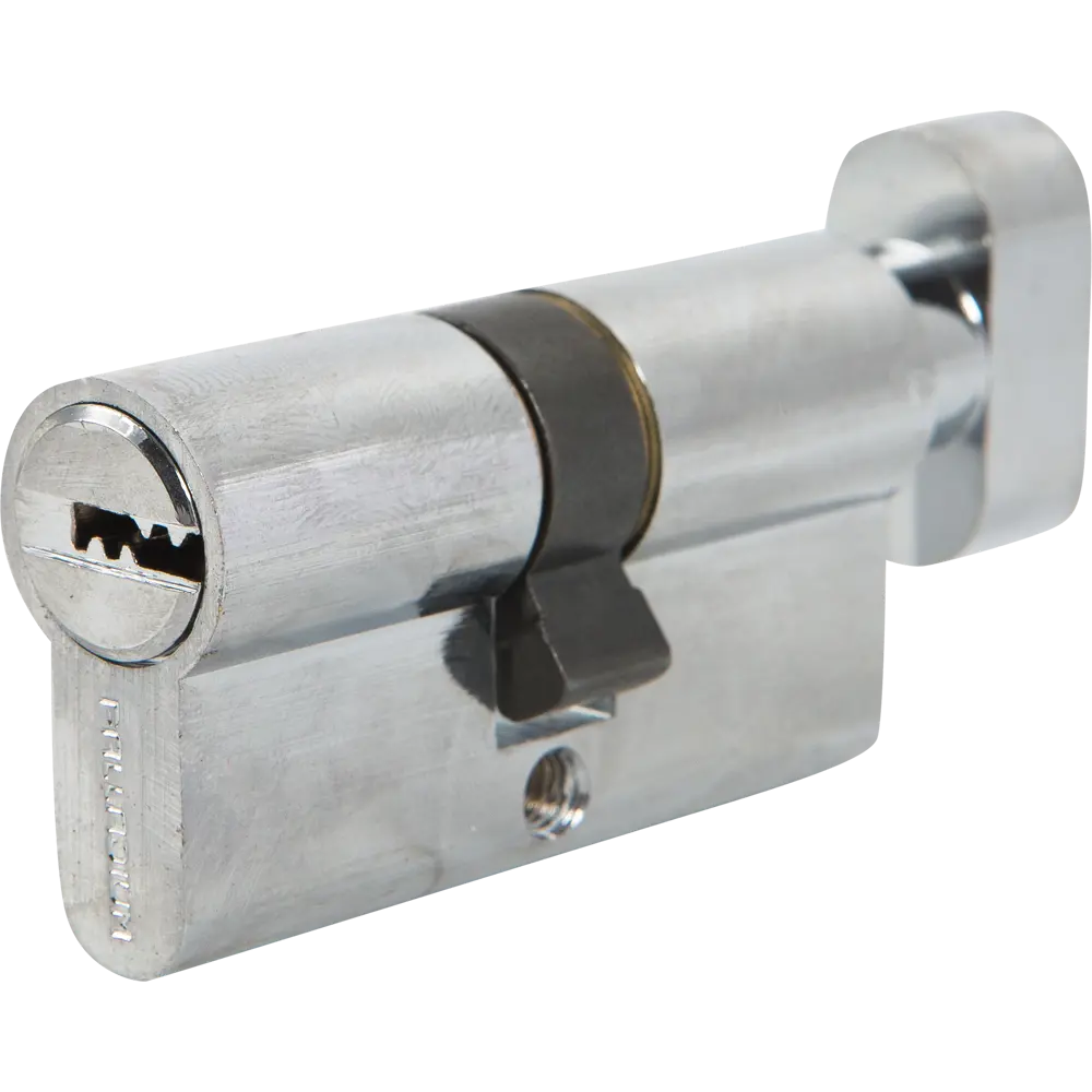 Цилиндр замковый Palladium 60 мм с защитой от взлома, ключ-вертушка 17217097 STLM-0900986