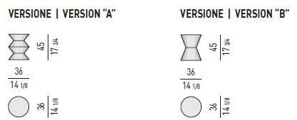 Minotti Журнальный столик / пуф из структурного полиуретана Cesar CÉSAR sun-id-1492508 - Вид №4