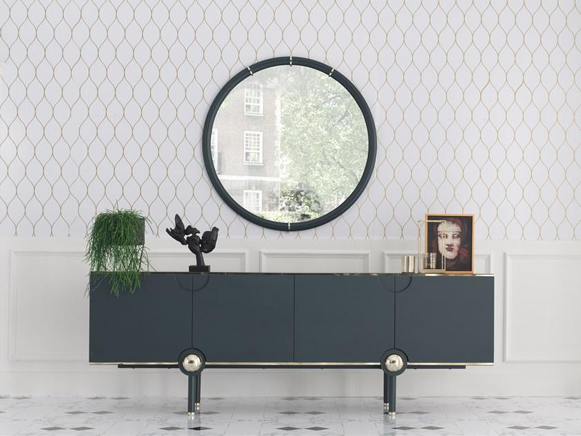 Enza Home Круглое зеркало в раме Ottavia sun-id-1347955 - Вид №1