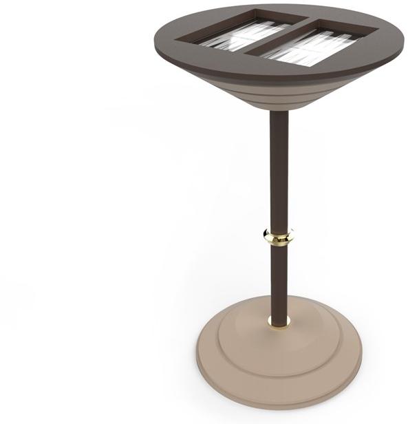 Vismara Design Круглый шахматный стол Luxury entertainment sun-id-1513944 - Вид №1