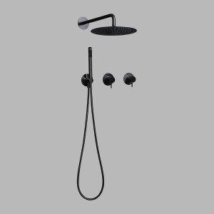 QS3300-340WMP4 Двухсторонний душ с термостатомd line Qtoo