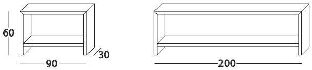 Marac Отдельностоящий деревянный книжный шкаф Lierna sun-id-1444118 - Вид №2
