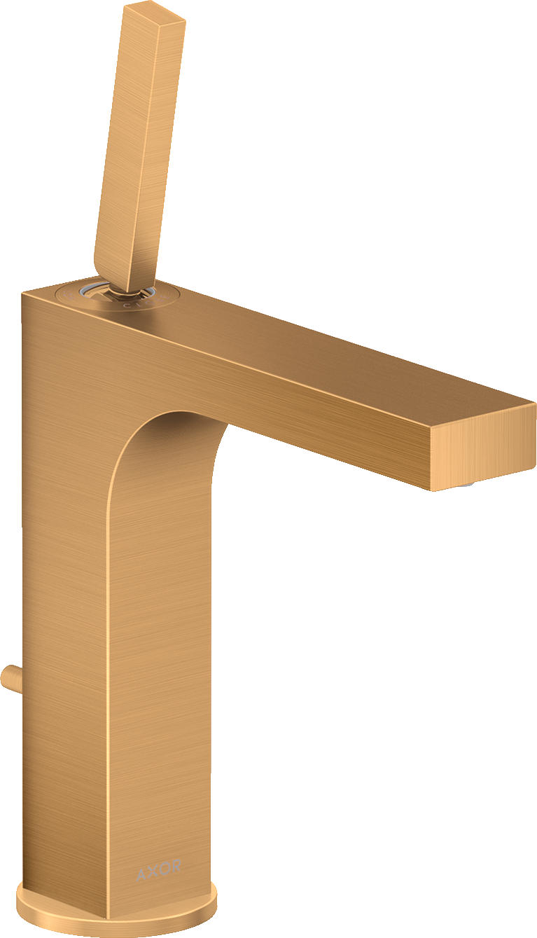 39031250 Смеситель для раковины 160, однорычажный, со стержневой ручкой и сливным гарнитуром AXOR CITTERIO