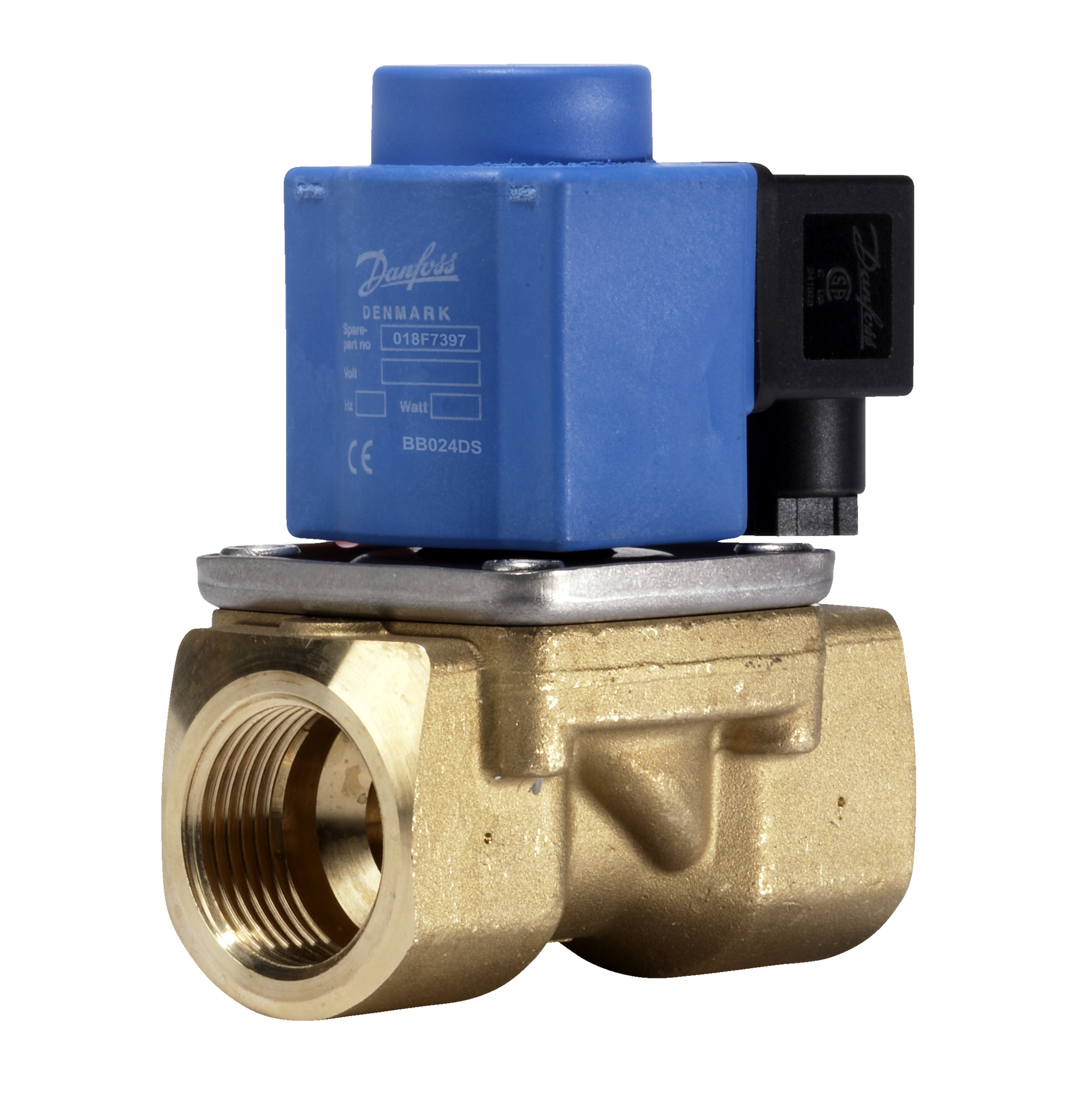 Danfoss EV251B — двухходовые электромагнитные клапаны с принудительным подъемом EV251B Клапан электромагнитный 032U538302  - Вид №25