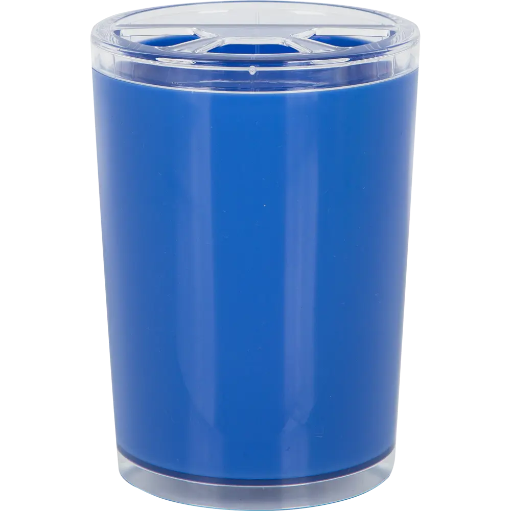 Стакан для зубных щеток Joli с разделителем цвет синий BEROSSI STLM-2152705