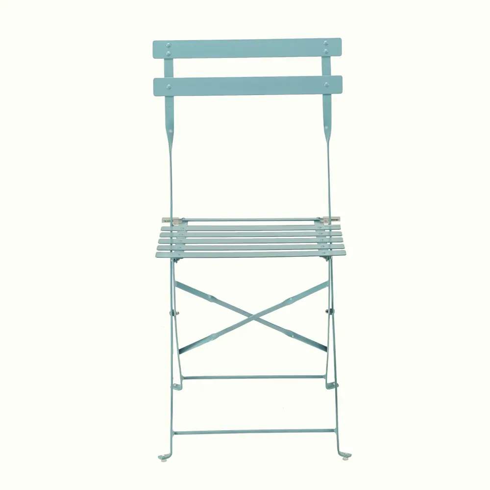 Стул Naterial Flora Origami складной 47х41х80 см сталь синий STLM-2202651 - Вид №2