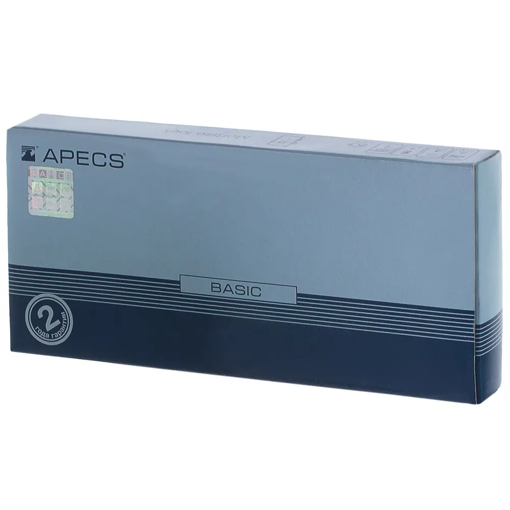 Врезной замок APECS с крестообразным ключом и золотистым покрытием 11880859 STLM-0001582 - Вид №3