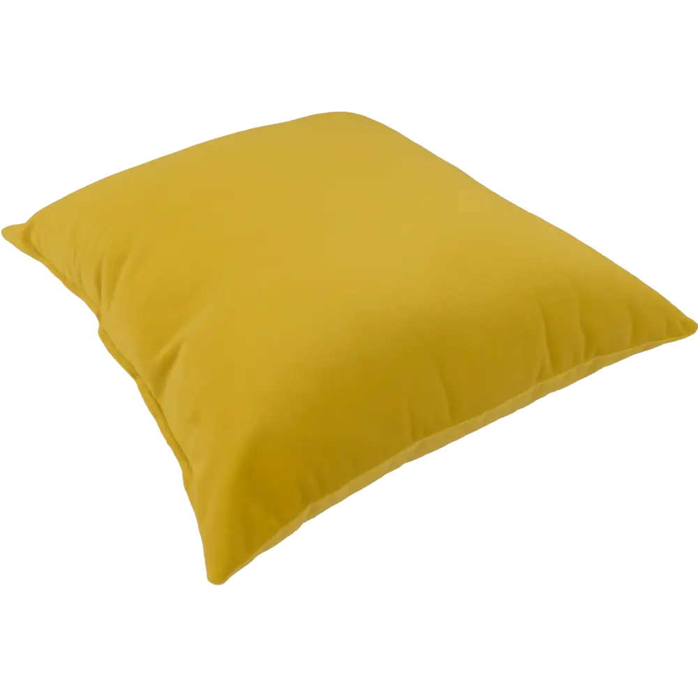Подушка Бархат 40x40 см цвет желтый 82707635 STLM-2198046 LINEN WAY  - Вид №1