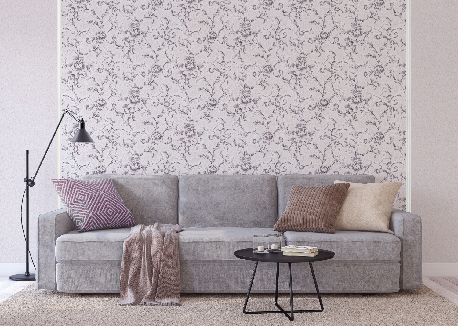 Рулон обоев основа Флизелиновая HC31097-22 Home Color Мин. заказ 6 рулонов HC3109722 - Вид №6
