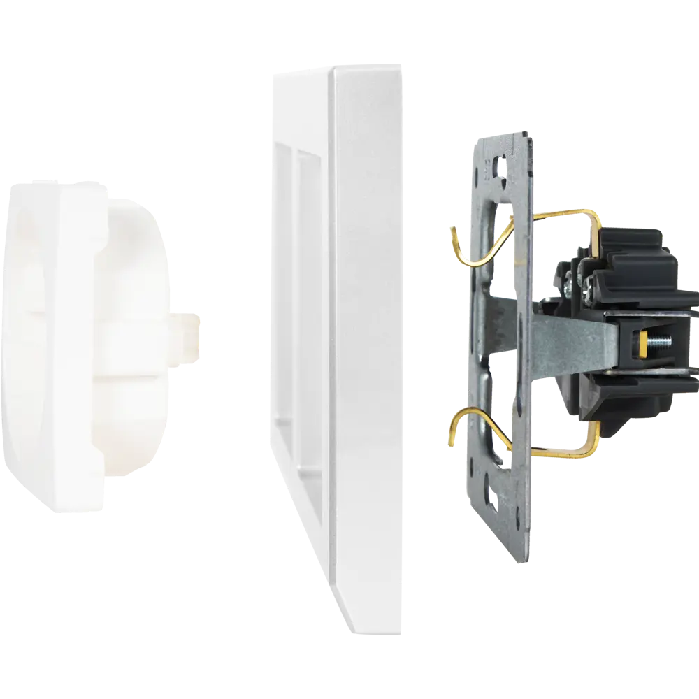 Рамка для розеток Werkel Stark серебристая - элегантное решение для современного интерьера 82125374 STLM-0019703 - Вид №2