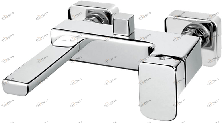 Fir Italia Смеситель для ванны настенный из латуни с переключателем Daily 44 4434000