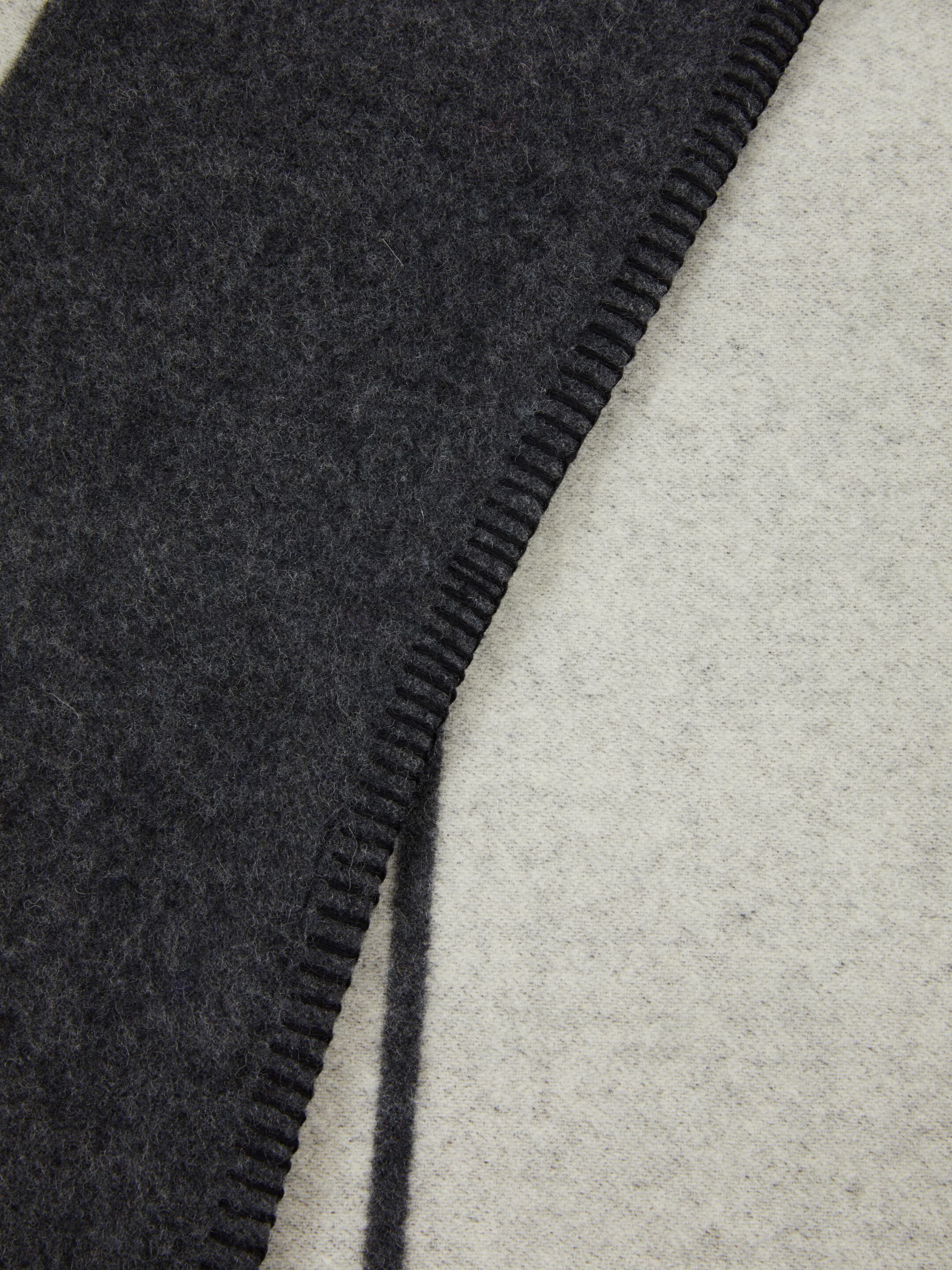 Двустороннее одеяло из мериносовой шерсти и кашемира Lanerossi Оптическая ARCH-00086862 - Вид №15