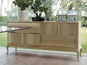 VOLPI Комод из дерева с ящиками Contemporary living 2smo-001-0bm