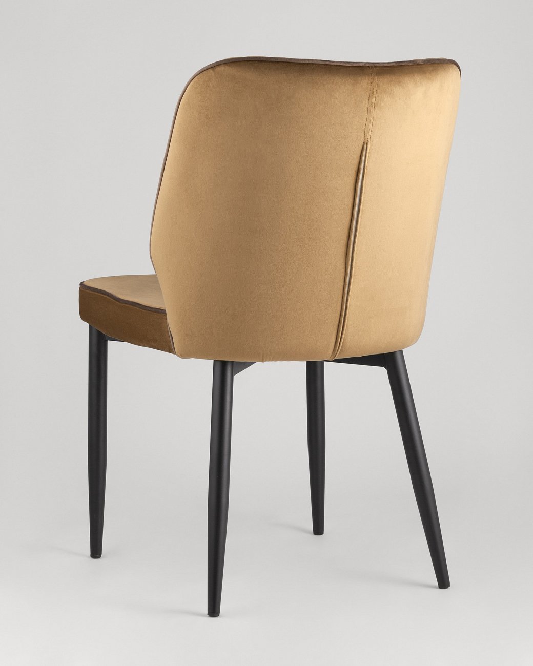 Стул со спинкой карамельный "Лоренс" STOOL GROUP ДИЗАЙНЕРСКИЕ, ИНТЕРЬЕРНЫЕ 00-3946150 Коричневый  - Вид №4