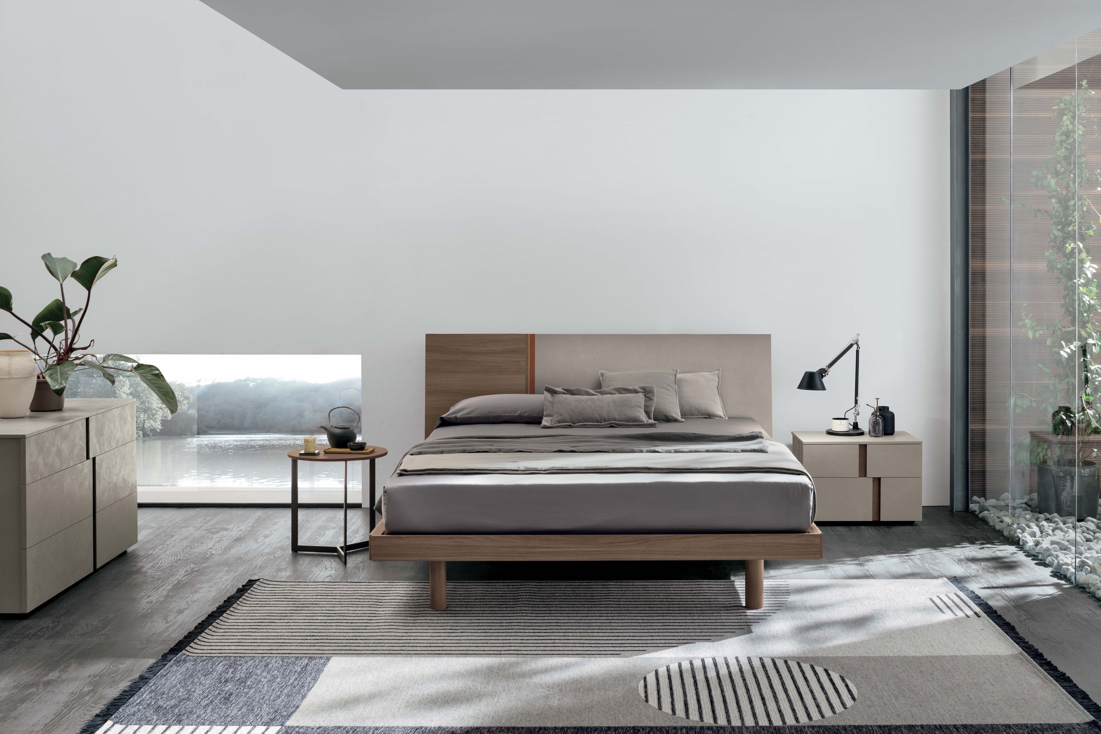 Деревянная двуспальная кровать TOMASELLA KEN ARCH-00126039 - Вид №3