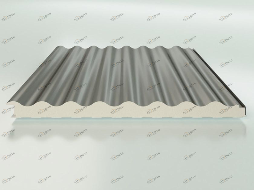 ISOPAN Утепленная металлическая панель для фасада sun-id-1462685