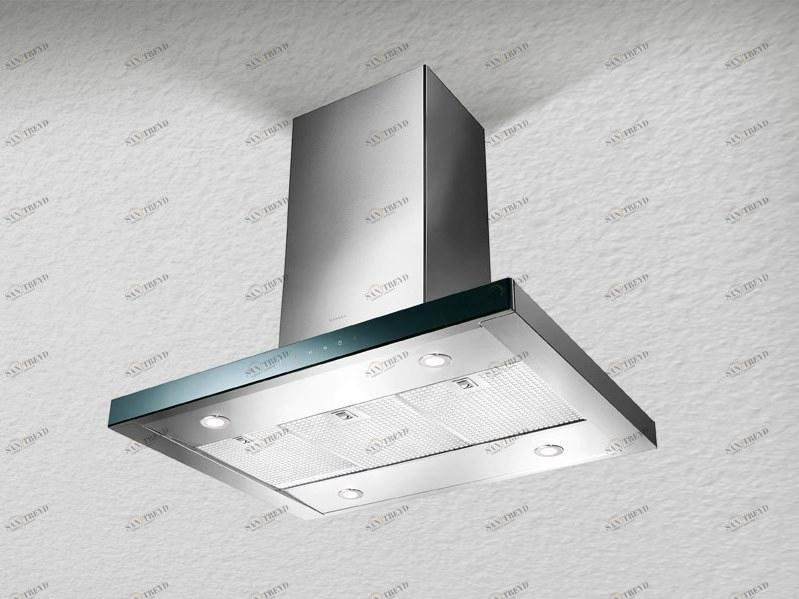 FABER Островная вытяжка из нержавеющей стали и стекла со встроенным освещением класса a ++  325.0549.478 