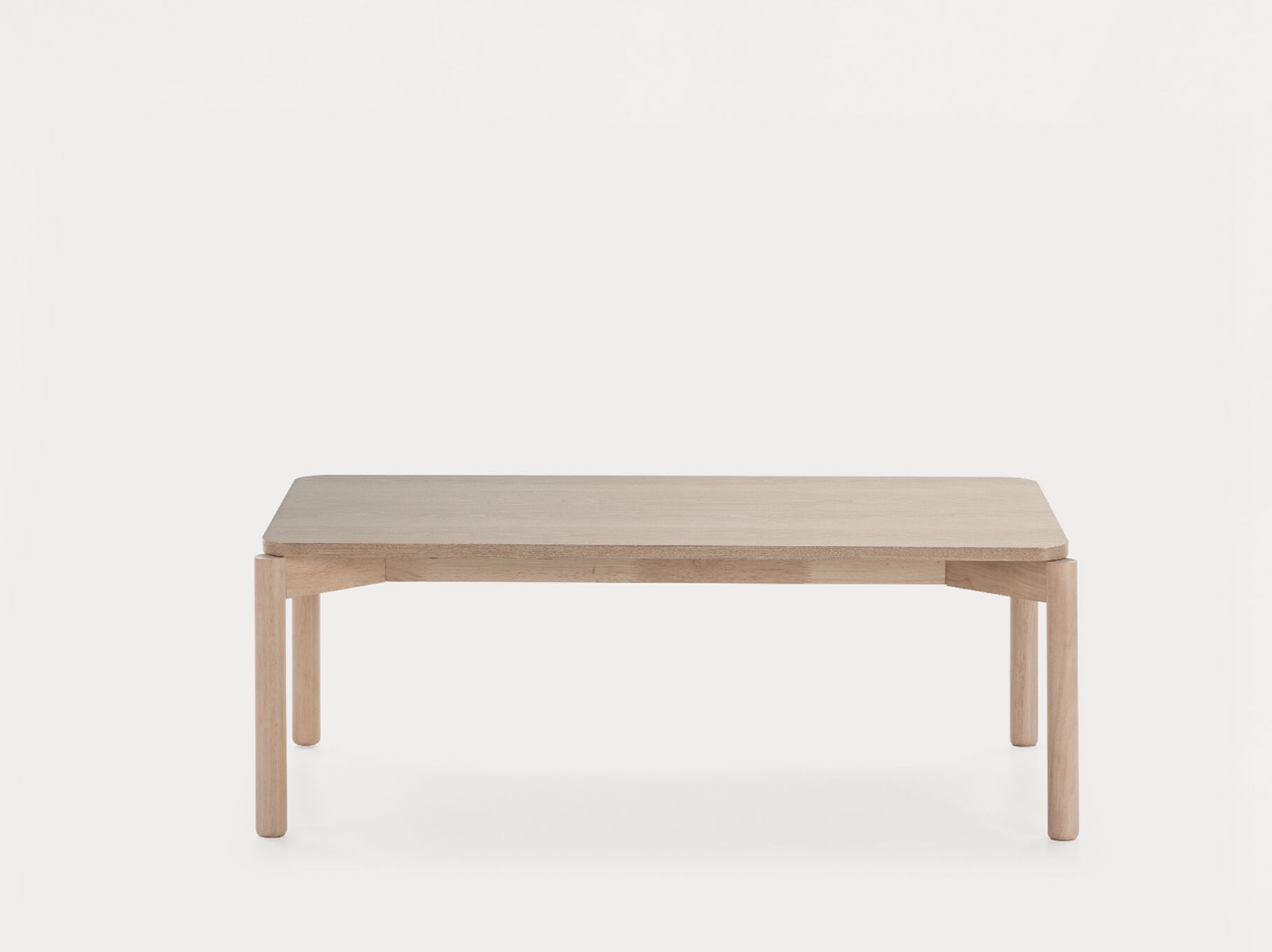 Журнальный столик из шпона и твердой древесины каучука TEULAT Atlas ARCH-00152470 - Вид №1