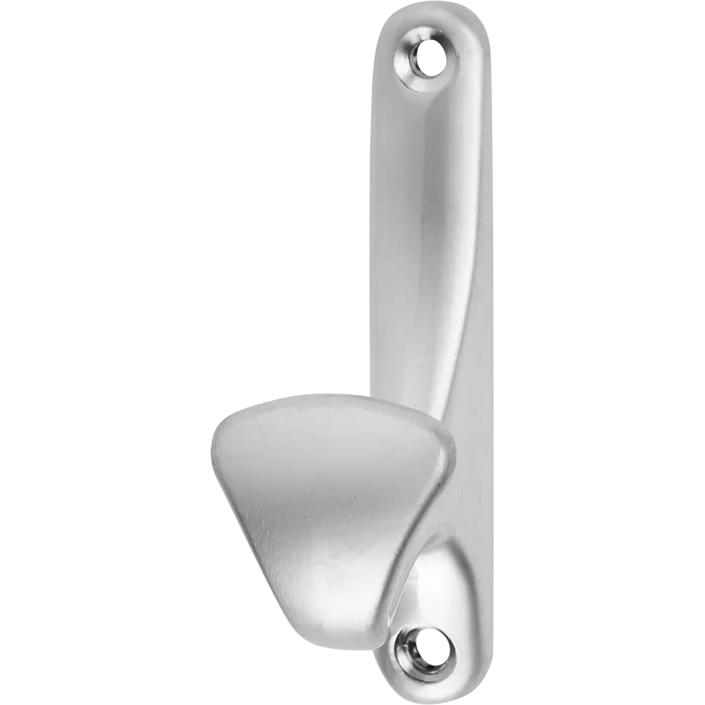 84508611 Крючок мебельный однорожковый цвет матовый хром STLM-1008503 KERRON 