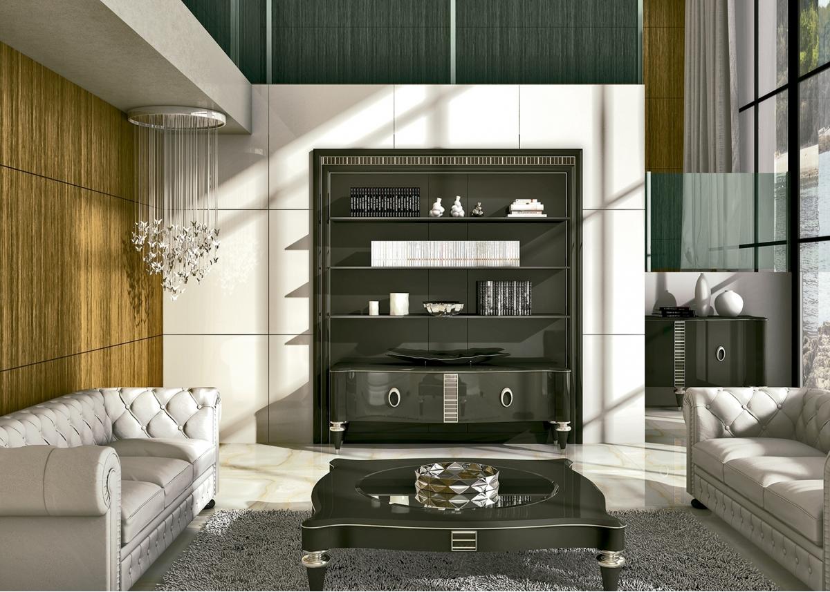 106339 Журнальный столик 6501 120 x 120 см шпон Llass Agora Santreyd