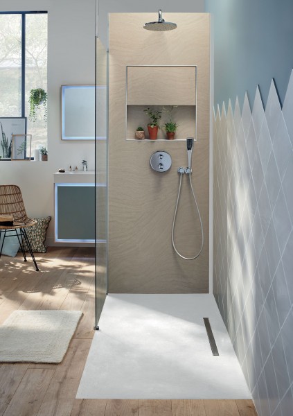 E80301-D35 Готовый к угловой установке сет для душевого пространства Jacobdelafon ECRIN Santreyd - Вид №2