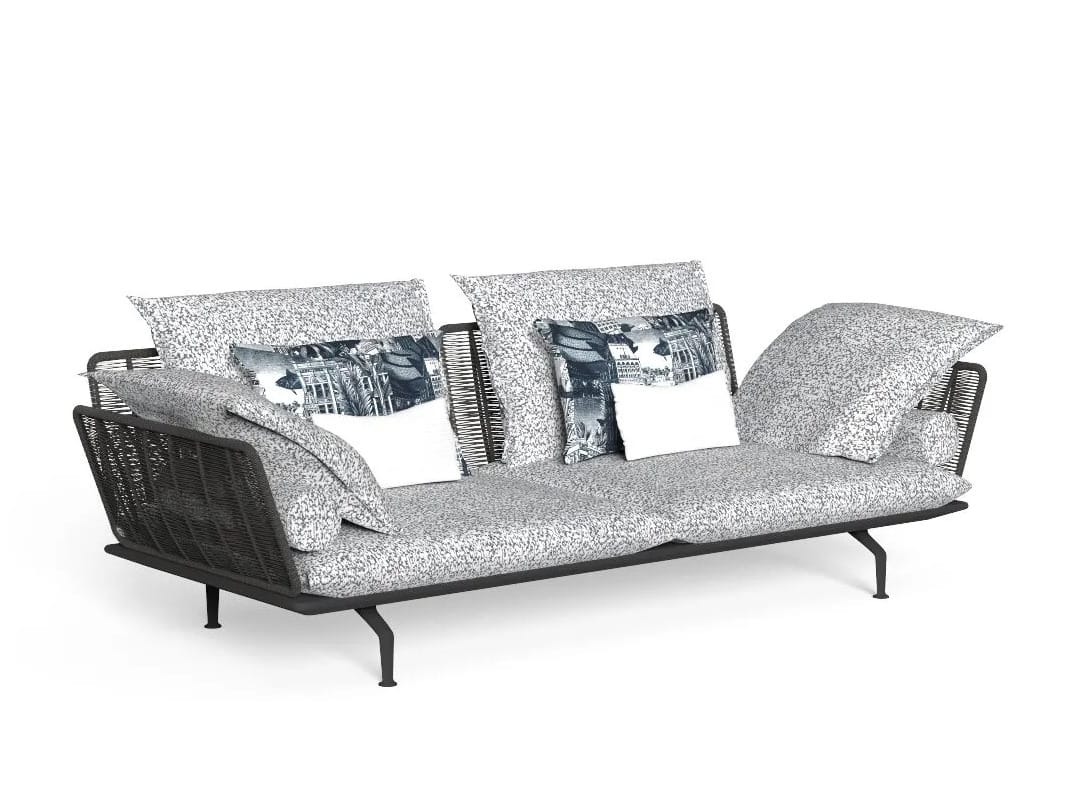 3-местный тканевый садовый диван Talenti Cruise Alu ARCH-00100100 - Вид №5