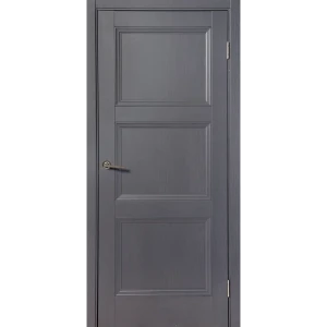 Комплект двери трилло глухая 60x200 см Hardflex цвет грей легно с добором 150 мм