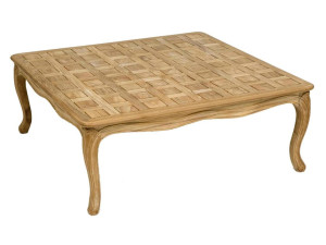 Квадратный стол из тикового дерева