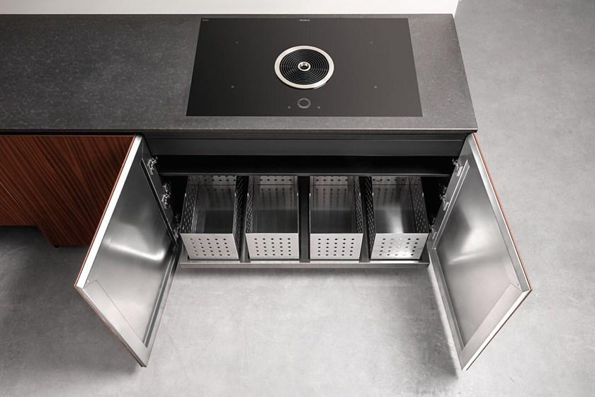 Xera by Arex Линейная кухня из стали и дерева sun-id-1496959 - Вид №3