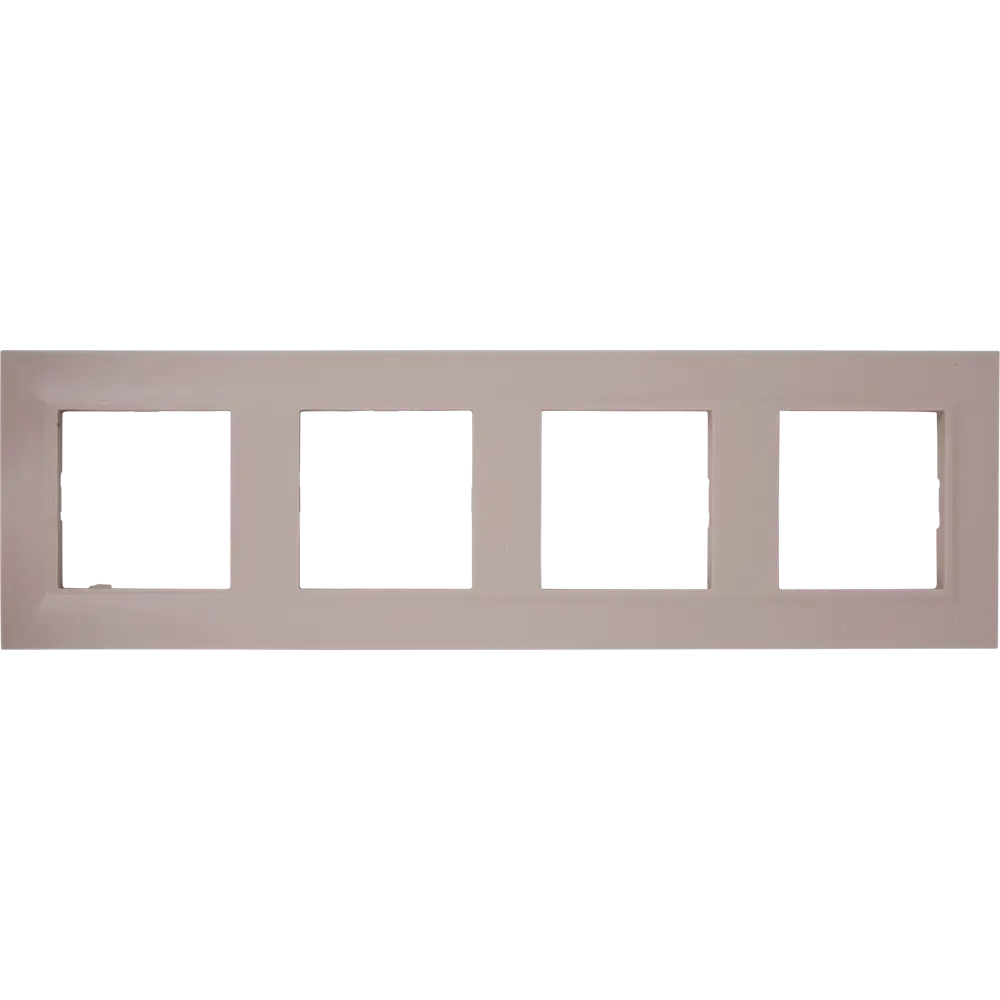 Рамка Legrand Structura на 4 поста в нежном розовом цвете 82064648 STLM-0018637