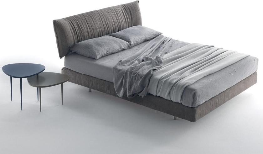 Caccaro Двуспальная кровать из ткани с мягким изголовьем Letti tessili sun-id-1494971 - Вид №3