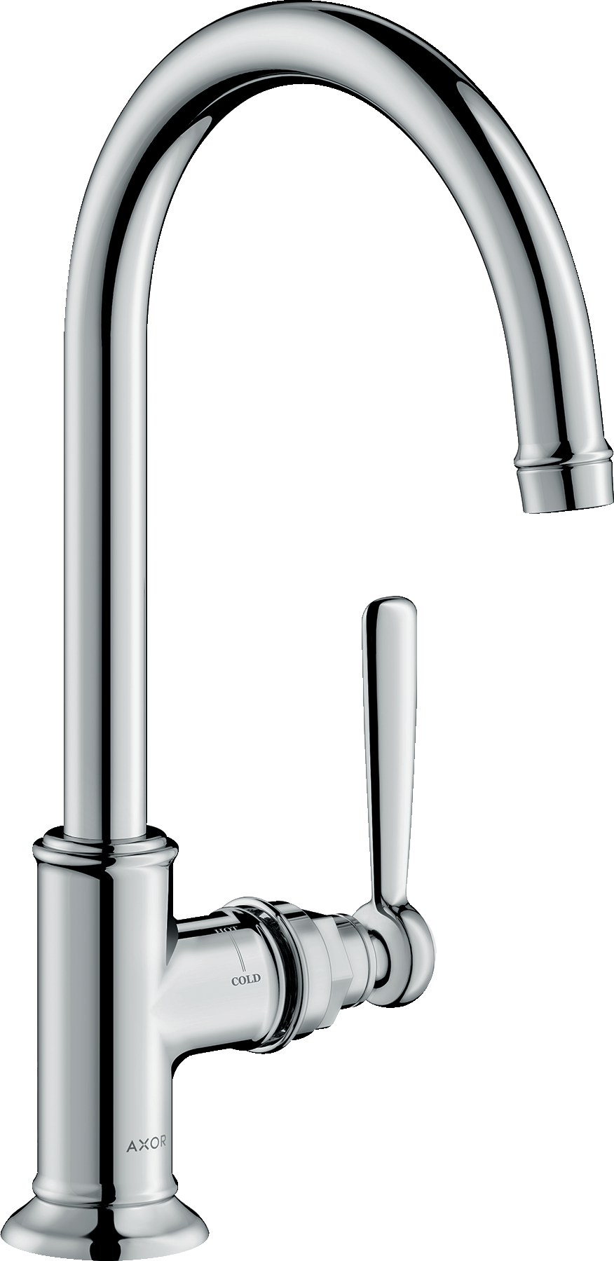 16518000 Смеситель для раковины 210, однорычажный, со сливной ручкой и сливным гарнитуром AXOR MONTREUX