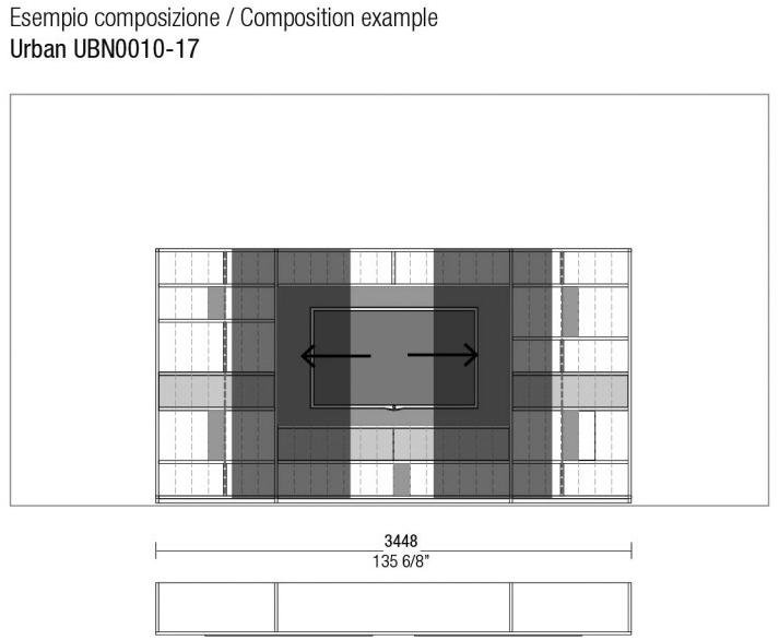 MisuraEmme Модульная лакированная стенка для хранения Atelier sun-id-1353225 - Вид №13