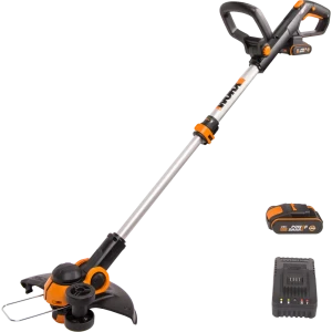 Триммер аккумуляторный Worx WP164E 20 В 1x2 Ач АКБ и ЗУ входит в комплект