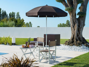 Зонтик из анодированного алюминия и акриловой ткани